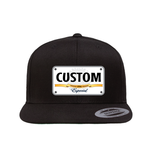 Modelo Beer Customizable Plaque Flat Hat