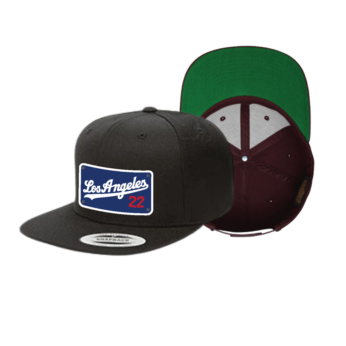 Kershaw Black/Blue Los Angeles Hat