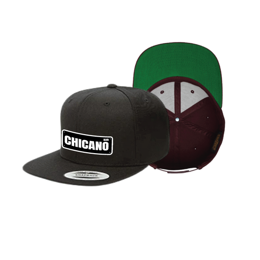 Chicano BLVD Sign Plaque Flat Hat