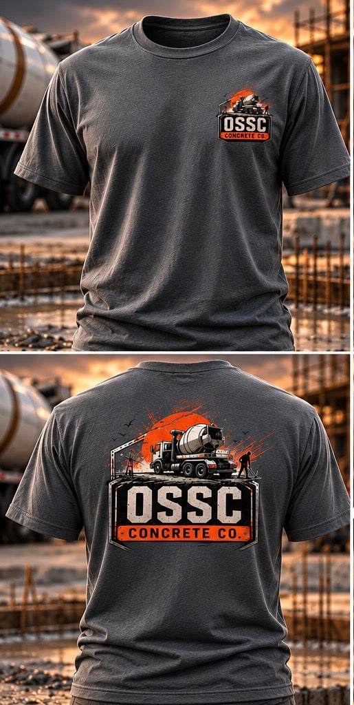 12 - 25 Short Sleeve - Left Chest & Full back