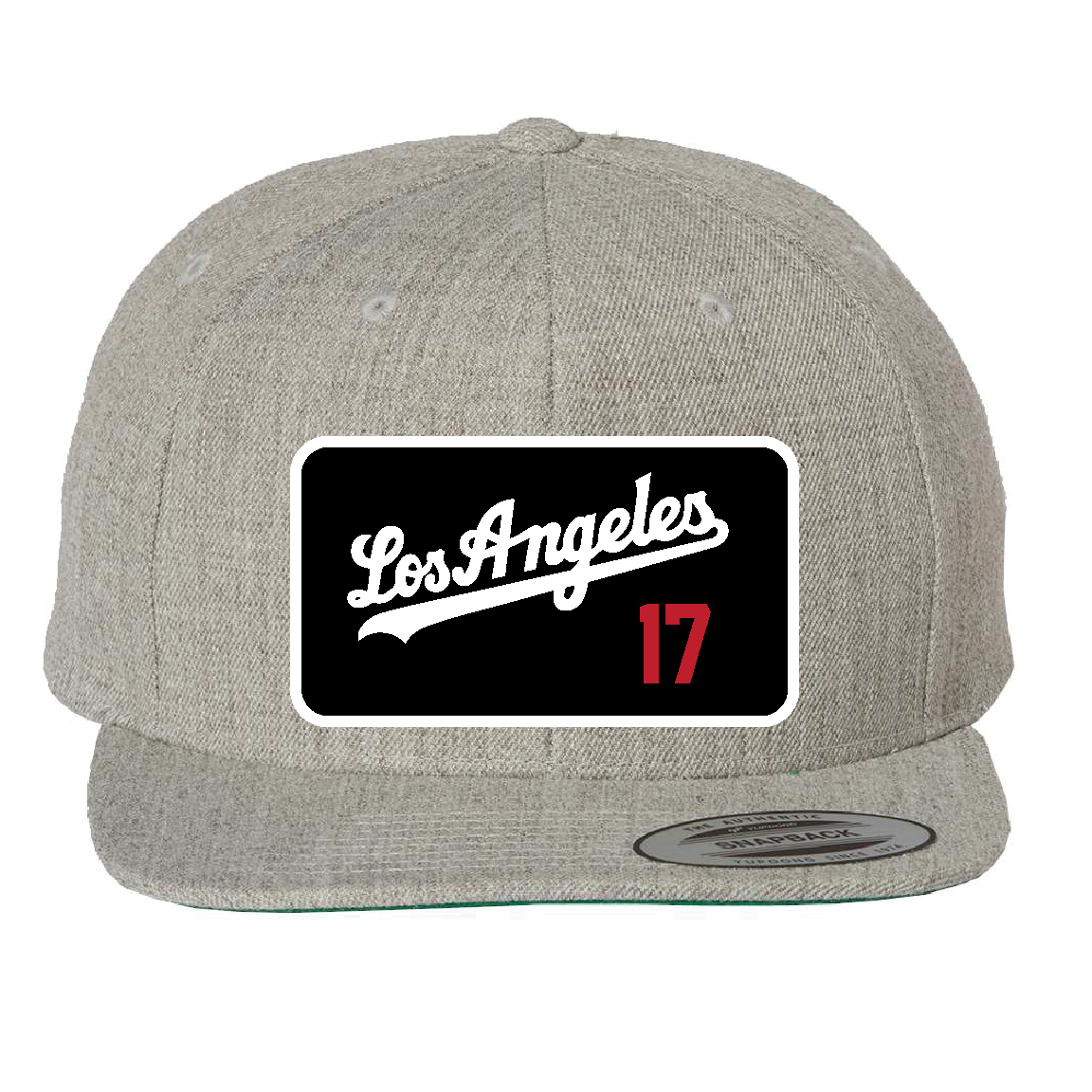 Custom Grey/Black Los Angeles Ohtani Hat