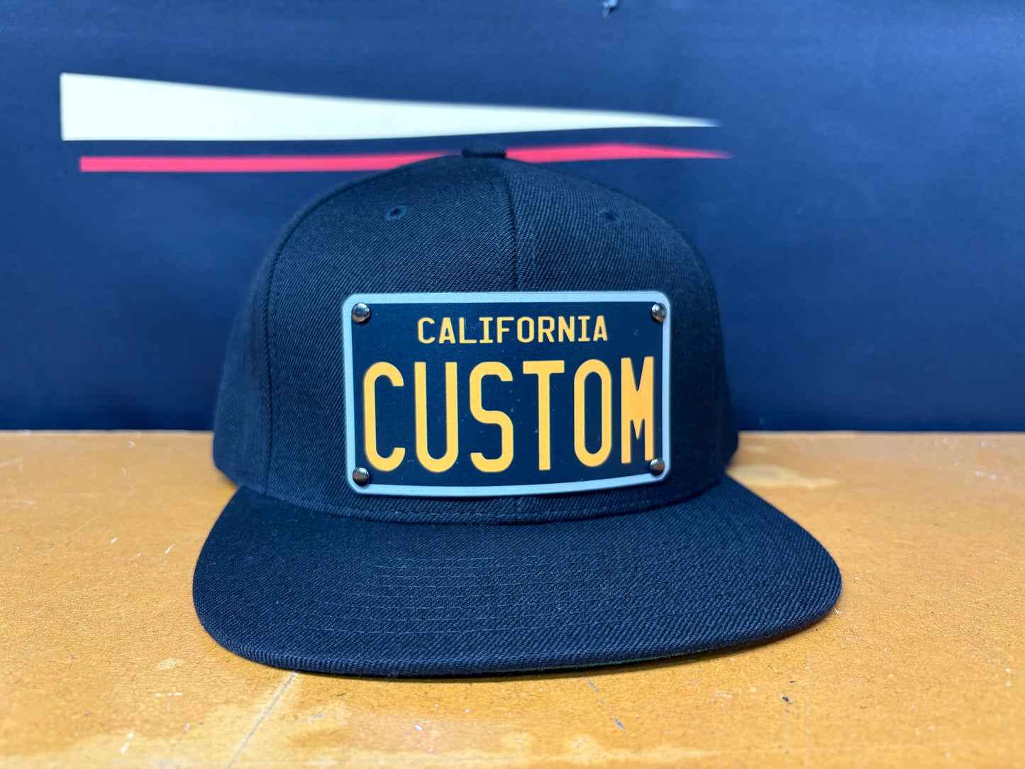 Custom Plaque Flat Hat
