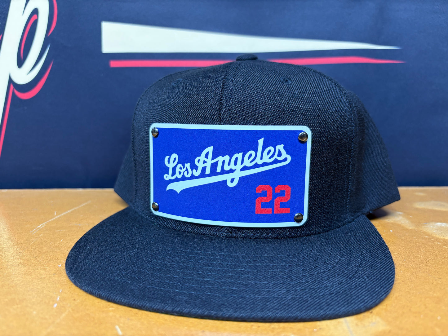Kershaw Black/Blue Los Angeles Hat