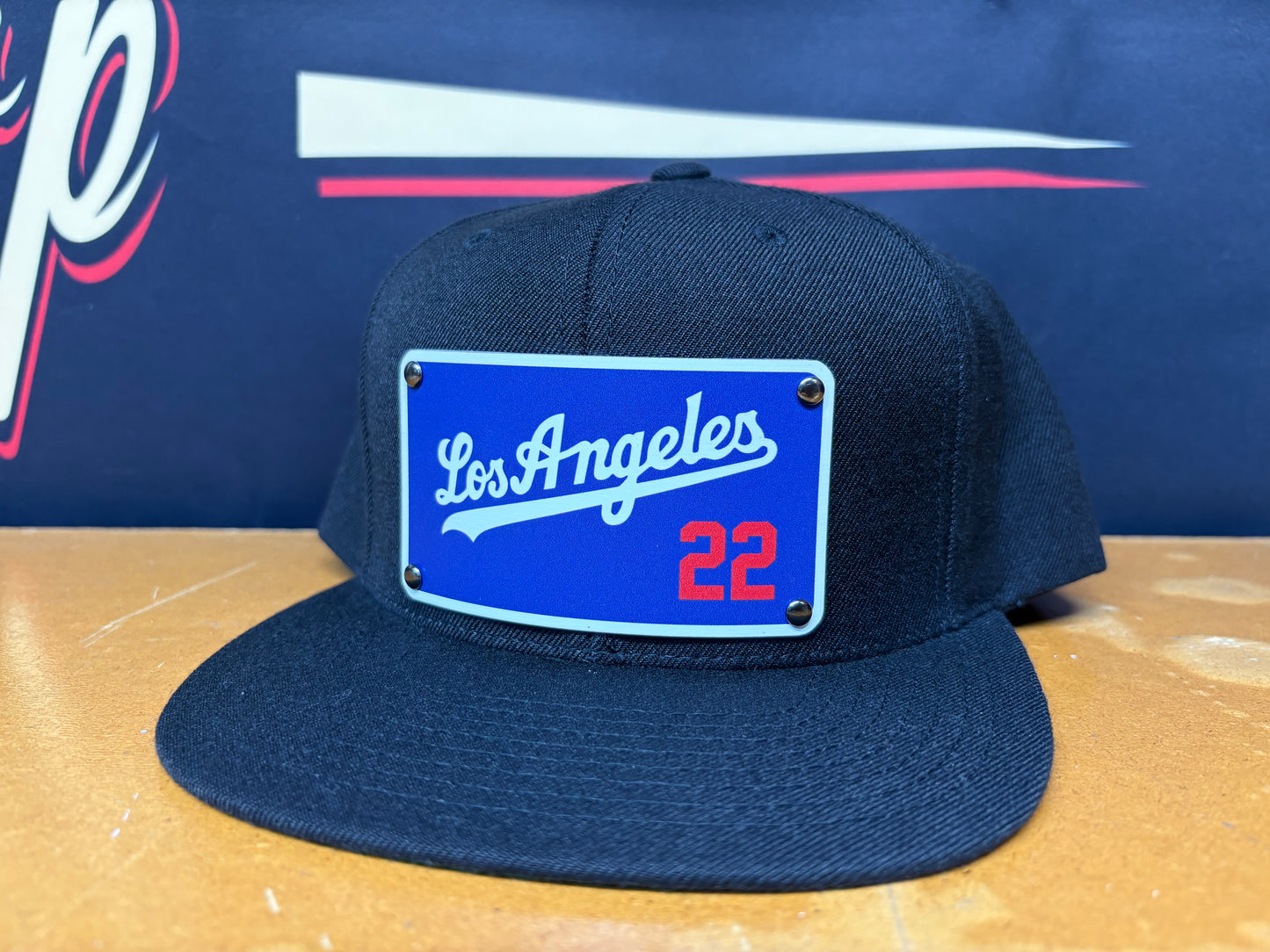 Kershaw Black/Blue Los Angeles Hat