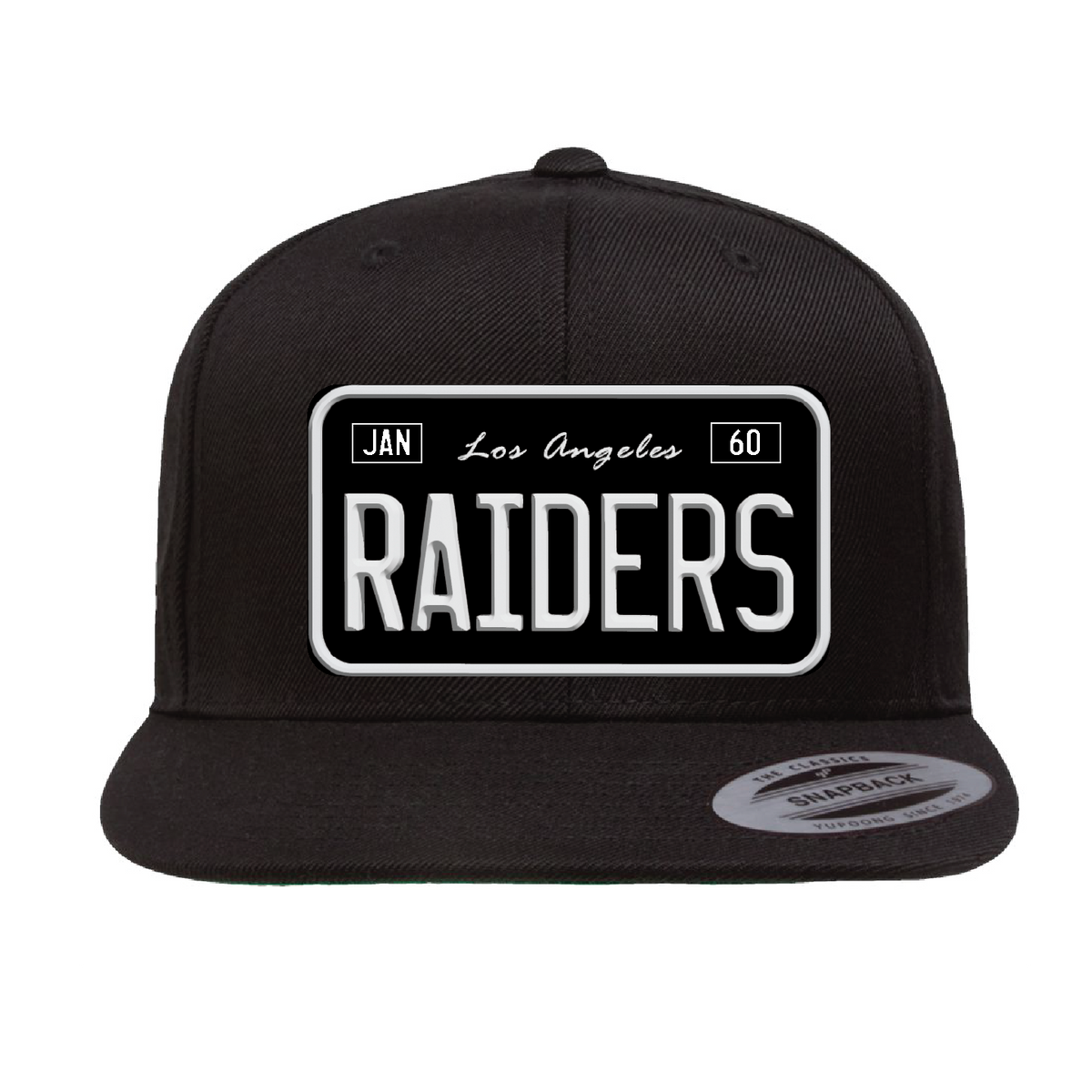 Custom Raiders/RN4L License Plate Hat - OSPS Plaque Style