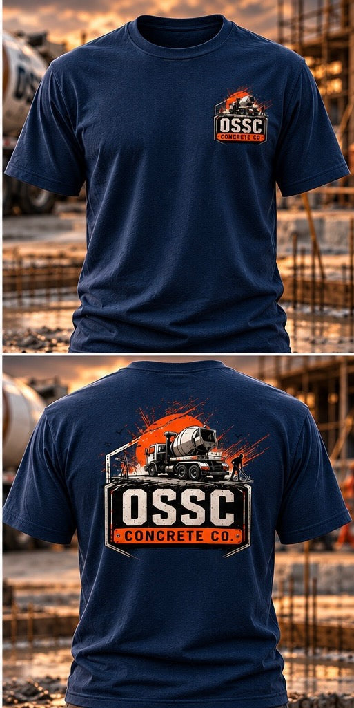 12 - 25 Short Sleeve - Left Chest & Full back