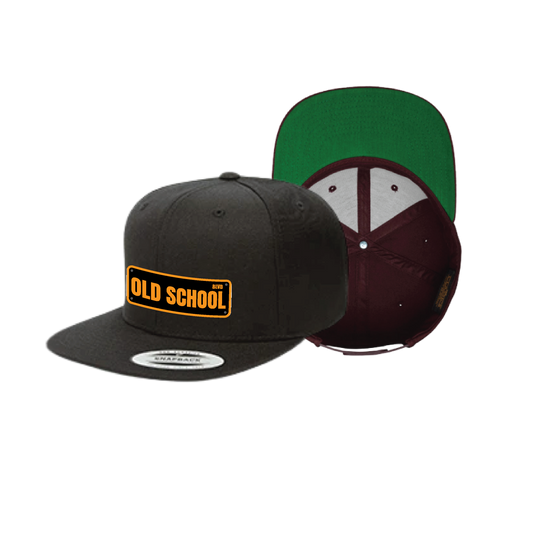 Old School BLVD Sign Plaque Flat Hat