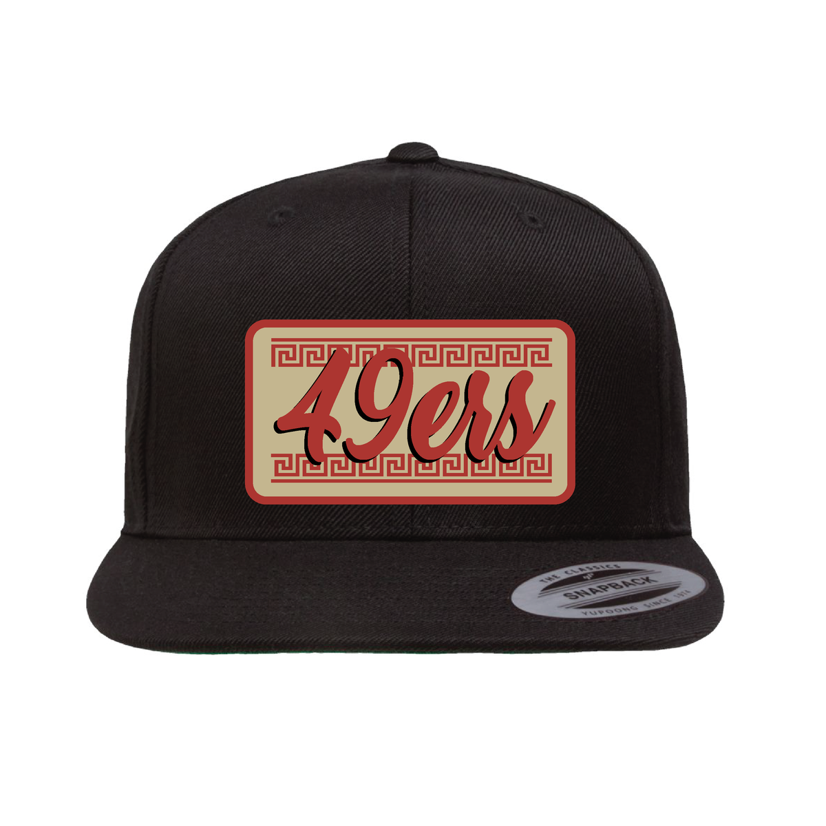 Raza 49ers Plaque Hat - OSPS 49ers Plaque Style