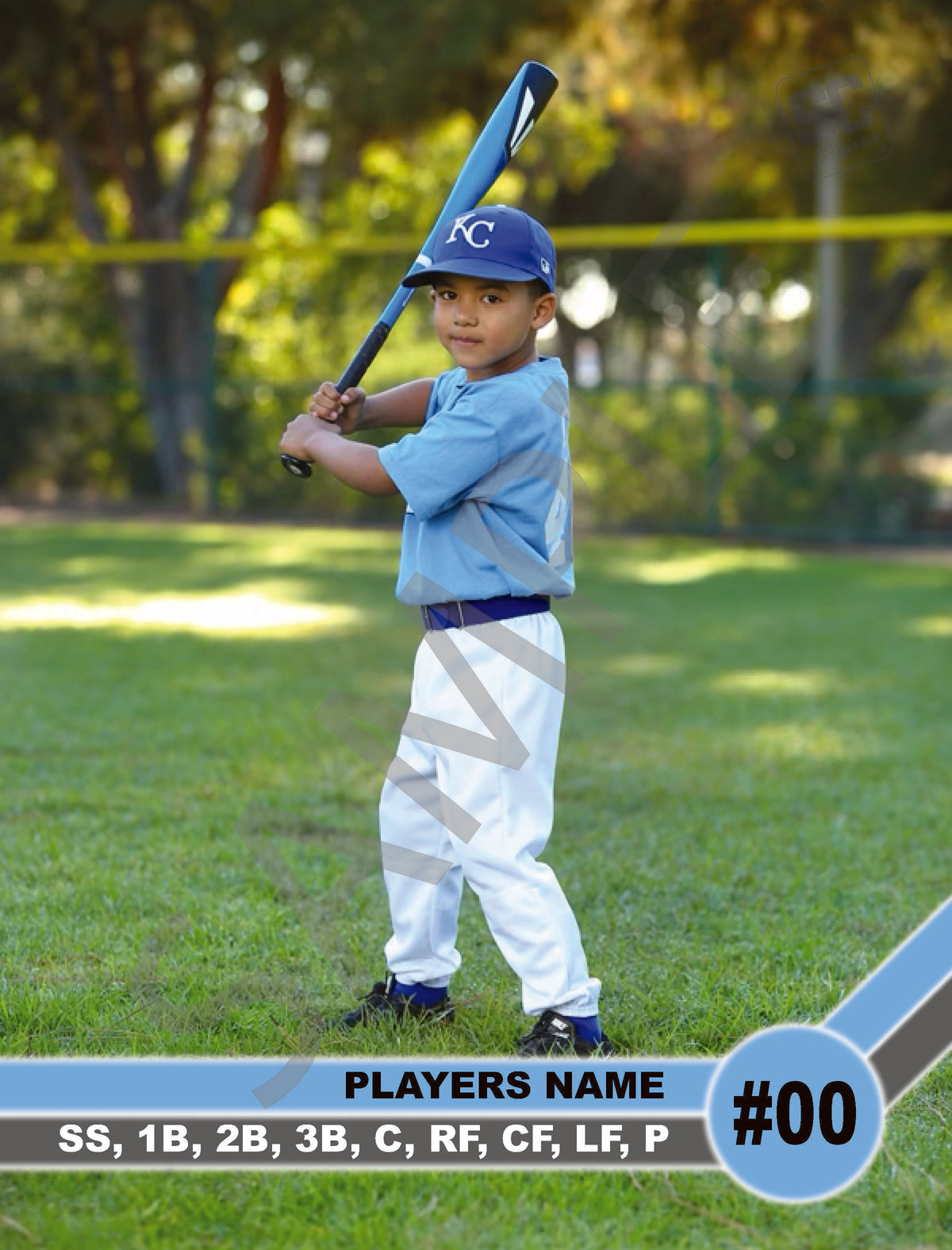 Personalized Sport Card Wall Sign