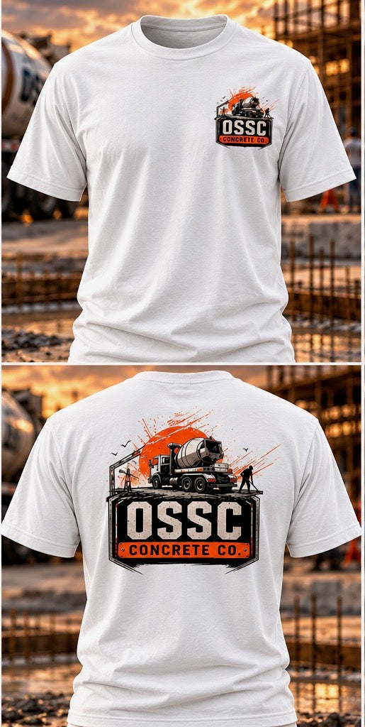 12 - 25 Short Sleeve - Left Chest & Full back